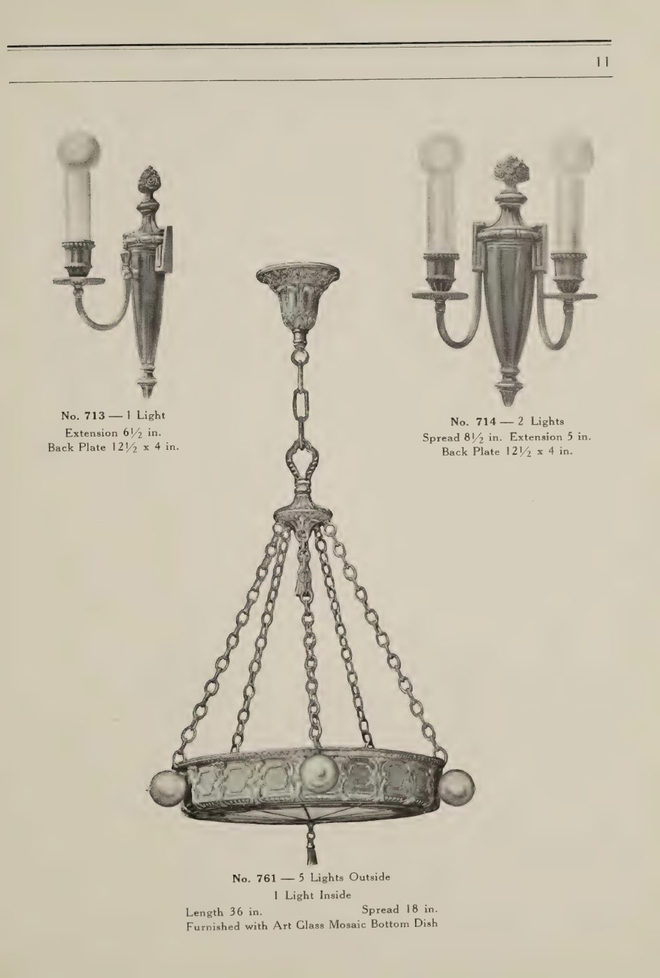 Open-ring chandeliers using upright candle-form electric sockets.